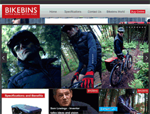 Tablet Screenshot of bikebins.com